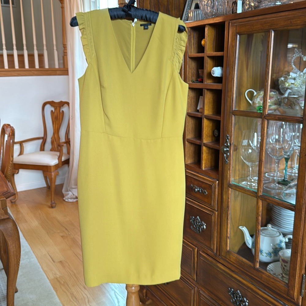 Lined polyester dress